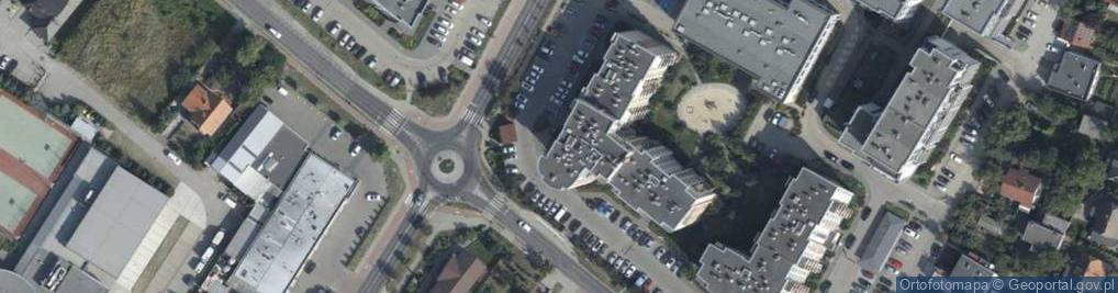 Zdjęcie satelitarne AP Środa Wielkopolska