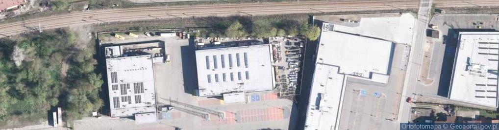 Zdjęcie satelitarne AP Sucha Beskidzka