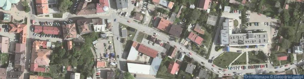Zdjęcie satelitarne AP Wieliczka