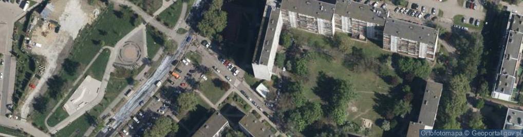 Zdjęcie satelitarne AP Wrocław
