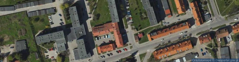 Zdjęcie satelitarne FUP Bartoszyce 1