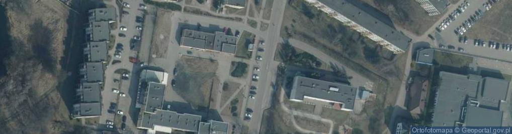 Zdjęcie satelitarne FUP Brodnica 1