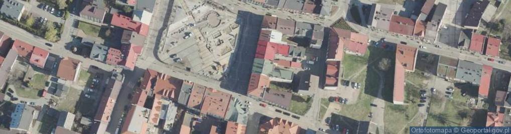 Zdjęcie satelitarne FUP Chrzanów
