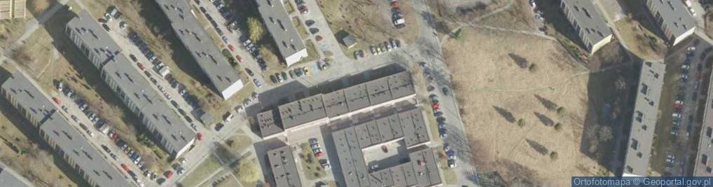 Zdjęcie satelitarne FUP Chrzanów