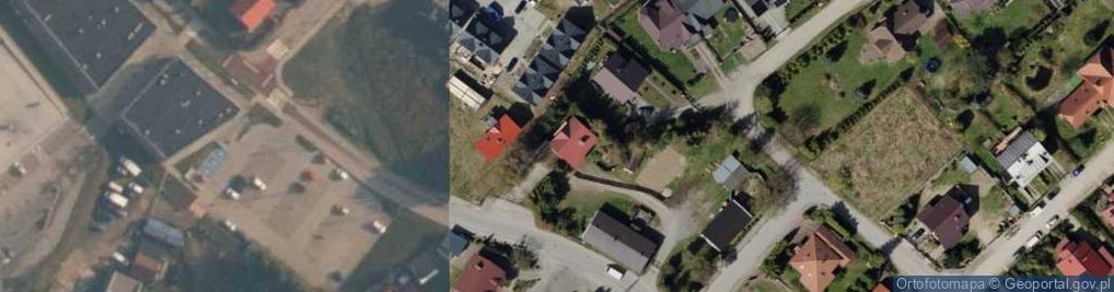 Zdjęcie satelitarne FUP Chwaszczyno