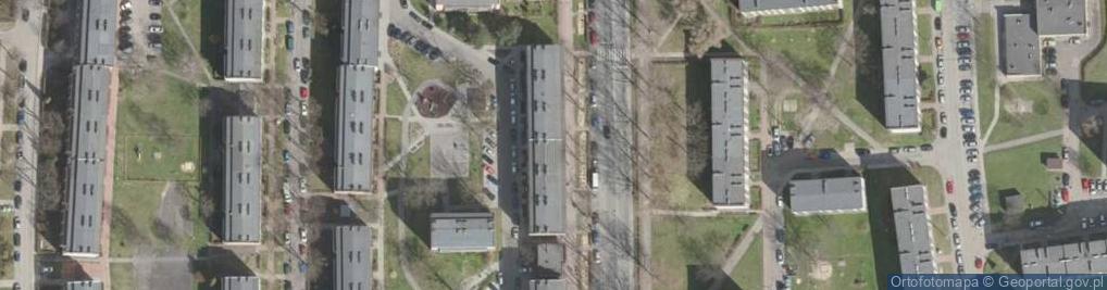 Zdjęcie satelitarne FUP Dąbrowa Górnicza 1