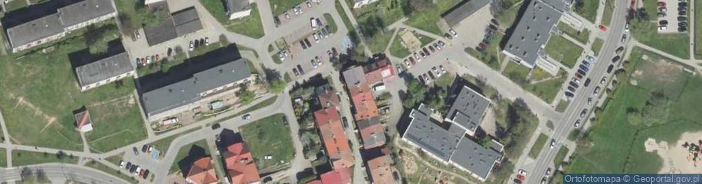 Zdjęcie satelitarne FUP Giżycko 1