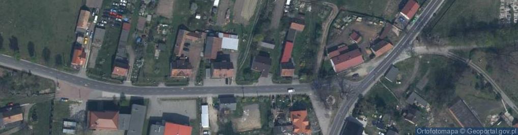 Zdjęcie satelitarne FUP Gozdnica