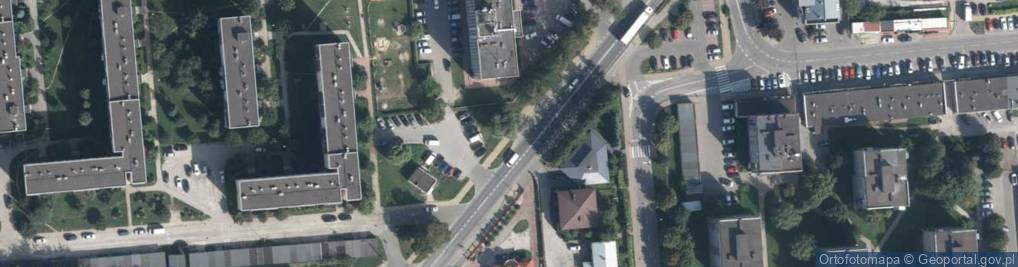 Zdjęcie satelitarne FUP Grójec