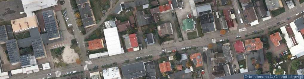 Zdjęcie satelitarne FUP Kamień Pomorski