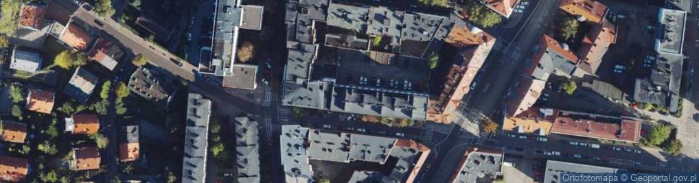 Zdjęcie satelitarne FUP Katowice 1