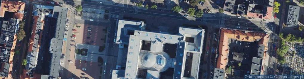 Zdjęcie satelitarne FUP Katowice 1