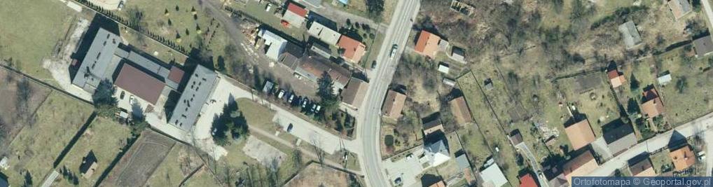 Zdjęcie satelitarne FUP Kazimierza Wielka