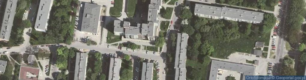 Zdjęcie satelitarne FUP Kraków 28
