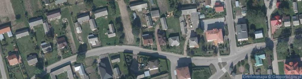 Zdjęcie satelitarne FUP Łaszczów