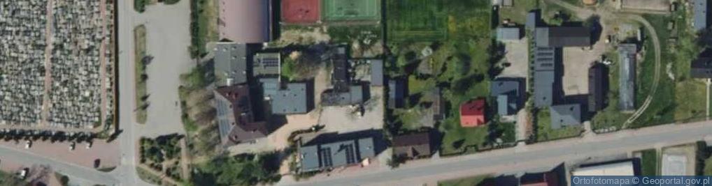 Zdjęcie satelitarne FUP Łęczyca