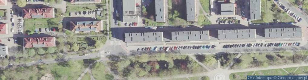 Zdjęcie satelitarne FUP Leszno 1