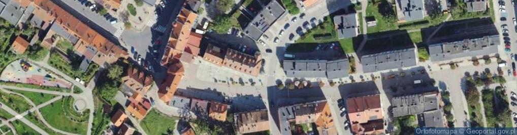 Zdjęcie satelitarne FUP Lidzbark Warmiński