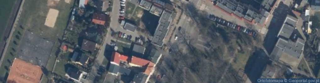 Zdjęcie satelitarne FUP Łobez