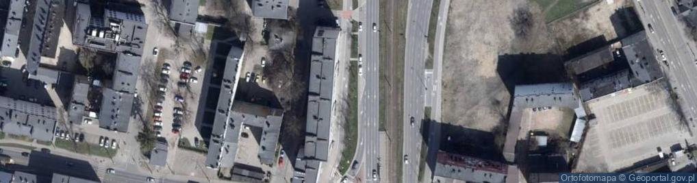 Zdjęcie satelitarne FUP Łódź 11