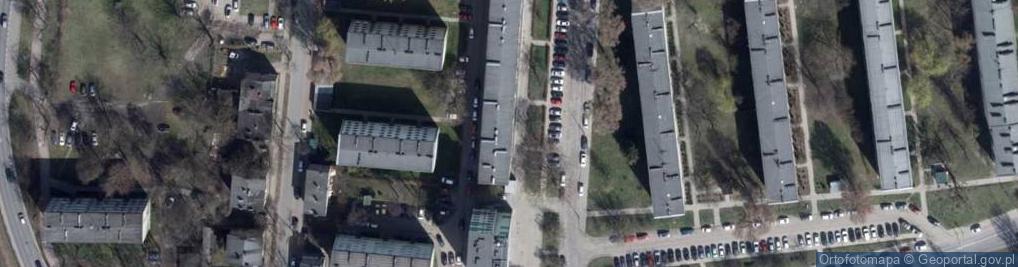 Zdjęcie satelitarne FUP Łódź 4