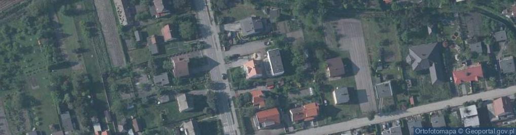 Zdjęcie satelitarne FUP Mirków