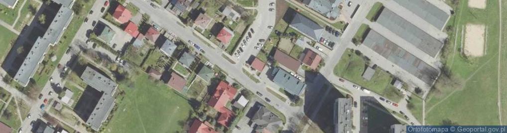 Zdjęcie satelitarne FUP Nowy Sącz 1
