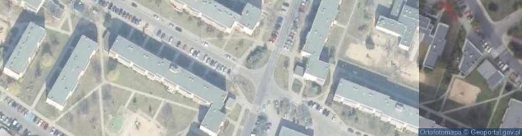 Zdjęcie satelitarne FUP Oborniki k. Poznania 1