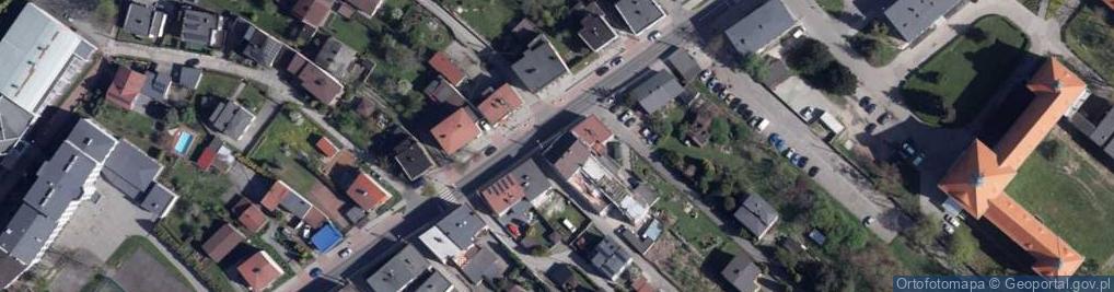 Zdjęcie satelitarne FUP Rydułtowy