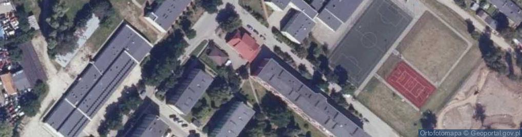 Zdjęcie satelitarne FUP Sokółka