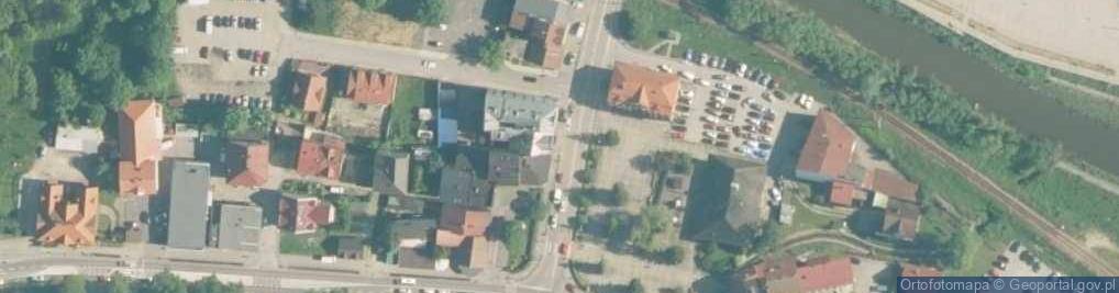 Zdjęcie satelitarne FUP Sucha Beskidzka