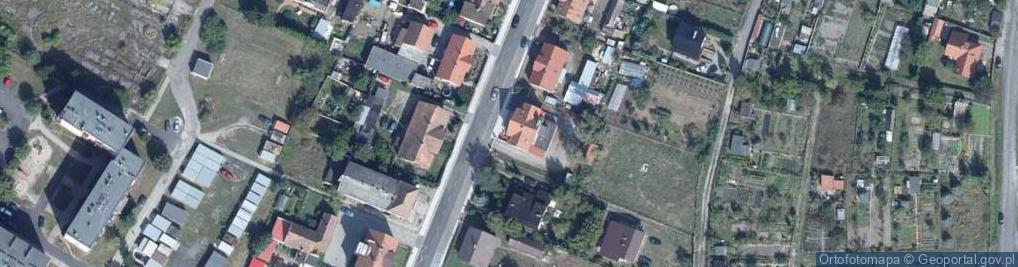 Zdjęcie satelitarne FUP Szprotawa