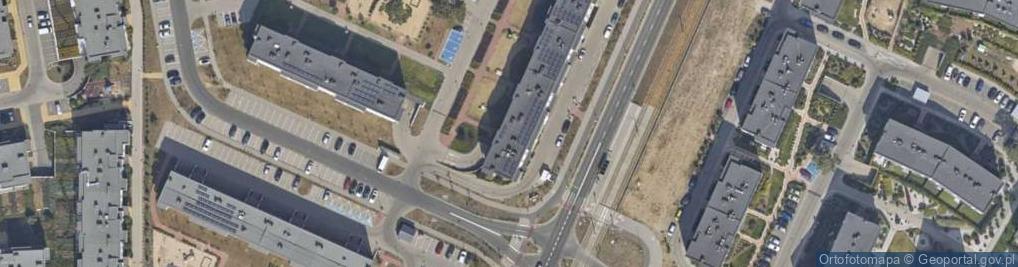 Zdjęcie satelitarne FUP Toruń 2