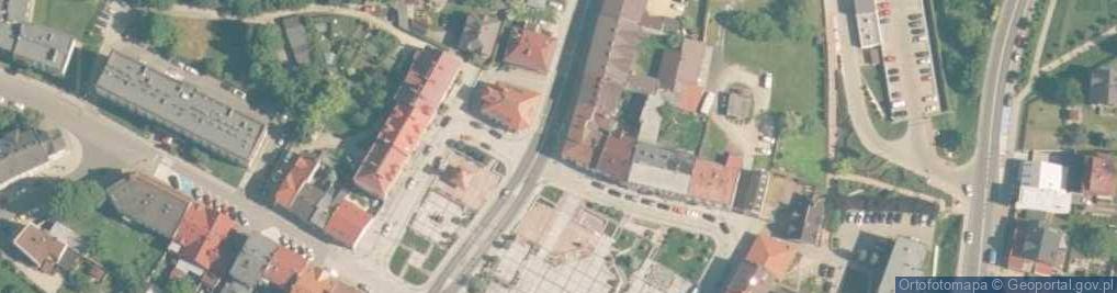 Zdjęcie satelitarne FUP Trzebinia