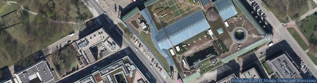 Zdjęcie satelitarne FUP Warszawa 1