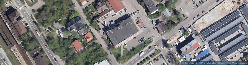 Zdjęcie satelitarne FUP Warszawa 90