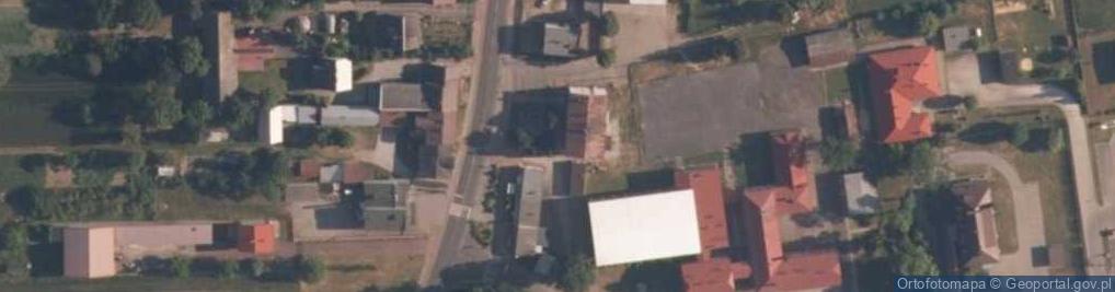 Zdjęcie satelitarne FUP Wieruszów