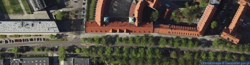 Zdjęcie satelitarne FUP Wrocław 48