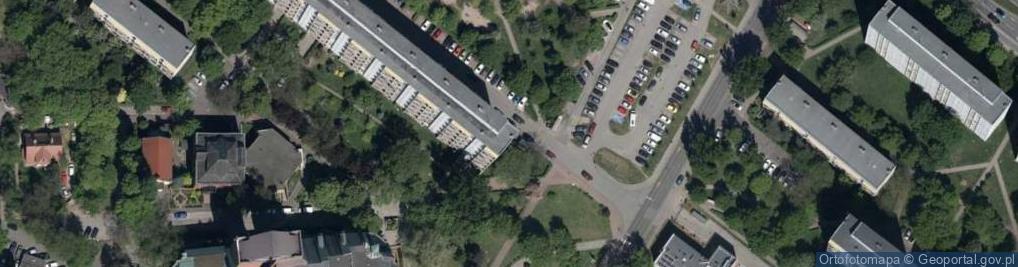 Zdjęcie satelitarne FUP Wrocław 57