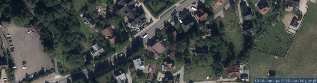 Zdjęcie satelitarne FUP Zakopane