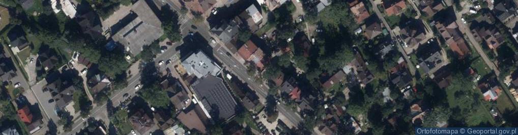 Zdjęcie satelitarne FUP Zakopane