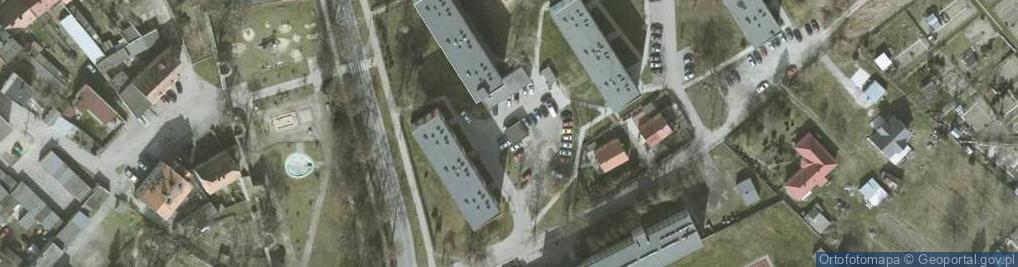 Zdjęcie satelitarne FUP Ziębice