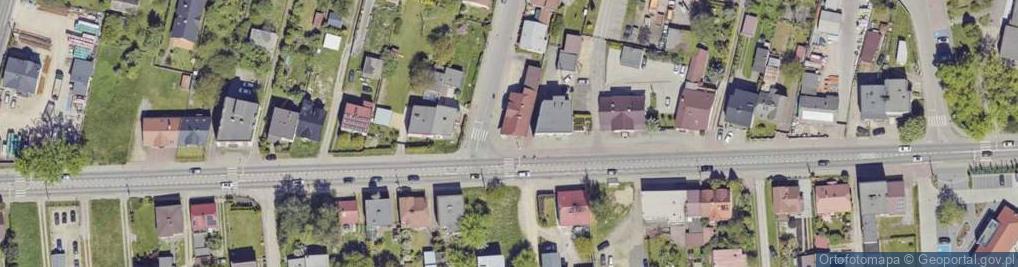 Zdjęcie satelitarne UP Chełmek