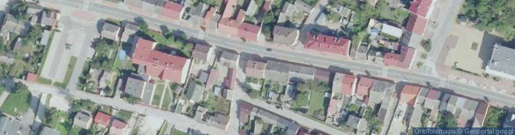 Zdjęcie satelitarne UP Ćmielów
