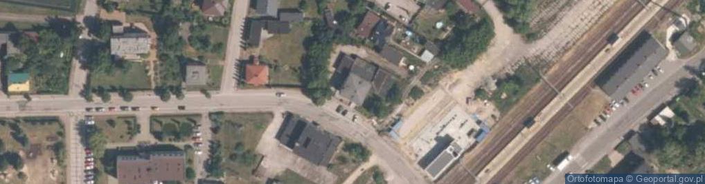 Zdjęcie satelitarne UP Gorzkowice