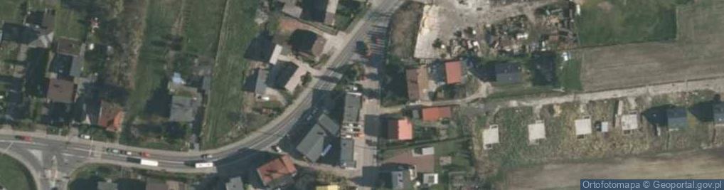 Zdjęcie satelitarne UP Gorzyce k. Rybnika