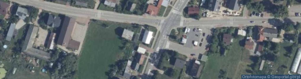 Zdjęcie satelitarne UP Grębków k. Kałuszyna