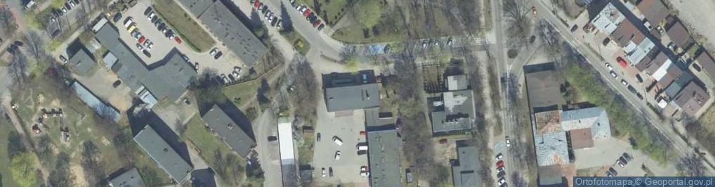 Zdjęcie satelitarne UP Hajnówka