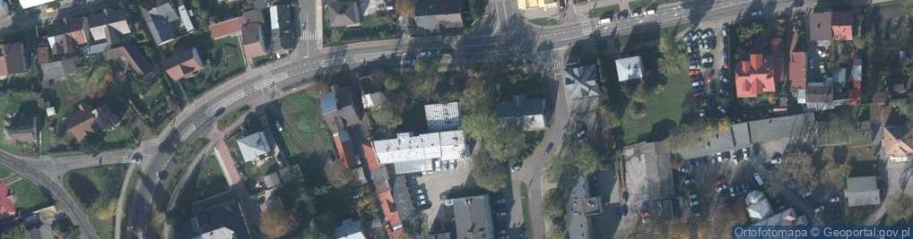 Zdjęcie satelitarne UP Hrubieszów