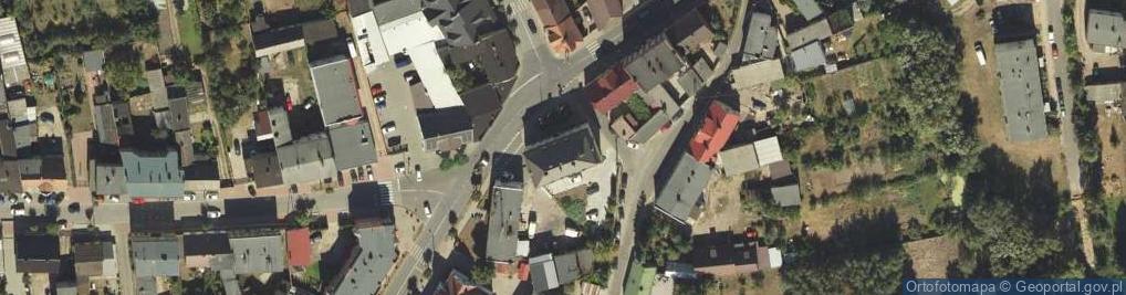 Zdjęcie satelitarne UP Janowiec Wielkopolski